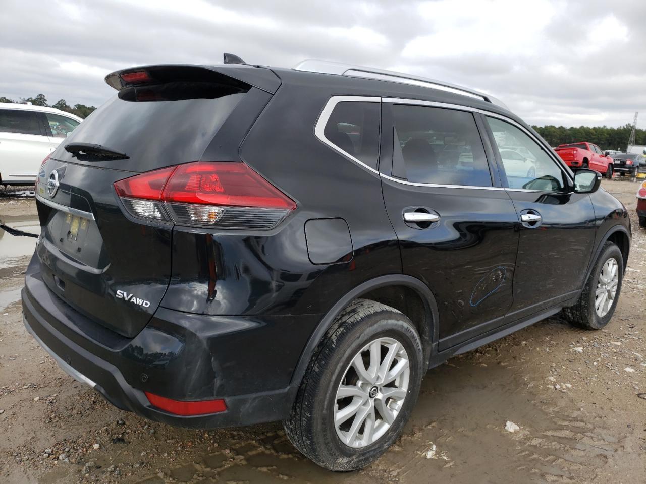 2020 Nissan Rogue S Black vin: JN8AT2MV3LW138893