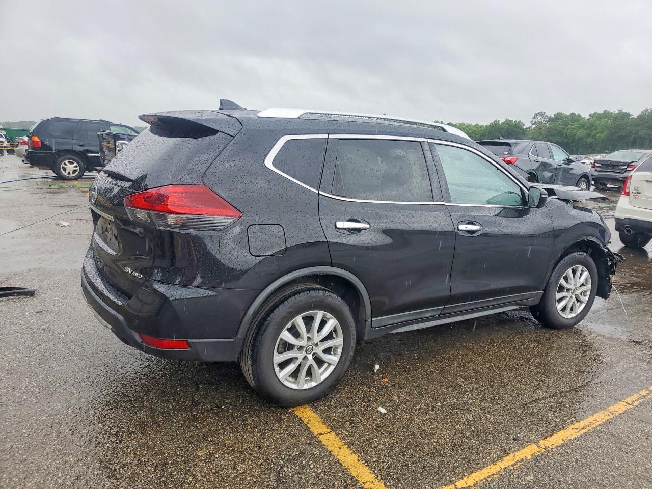 2020 Nissan Rogue Sv Black vin: JN8AT2MV3LW138893
