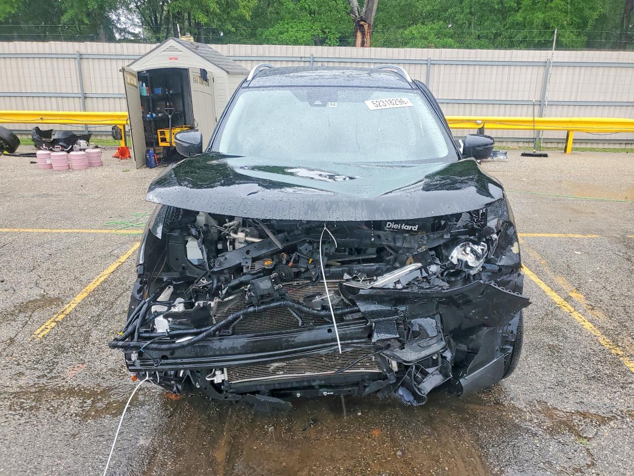 2020 Nissan Rogue Sv Black vin: JN8AT2MV3LW138893