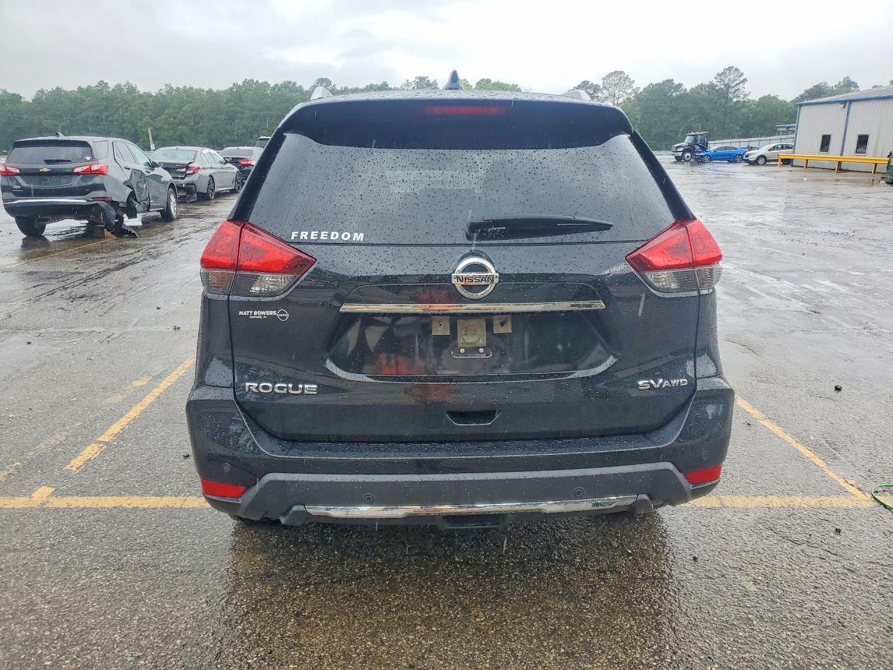 2020 Nissan Rogue Sv Black vin: JN8AT2MV3LW138893