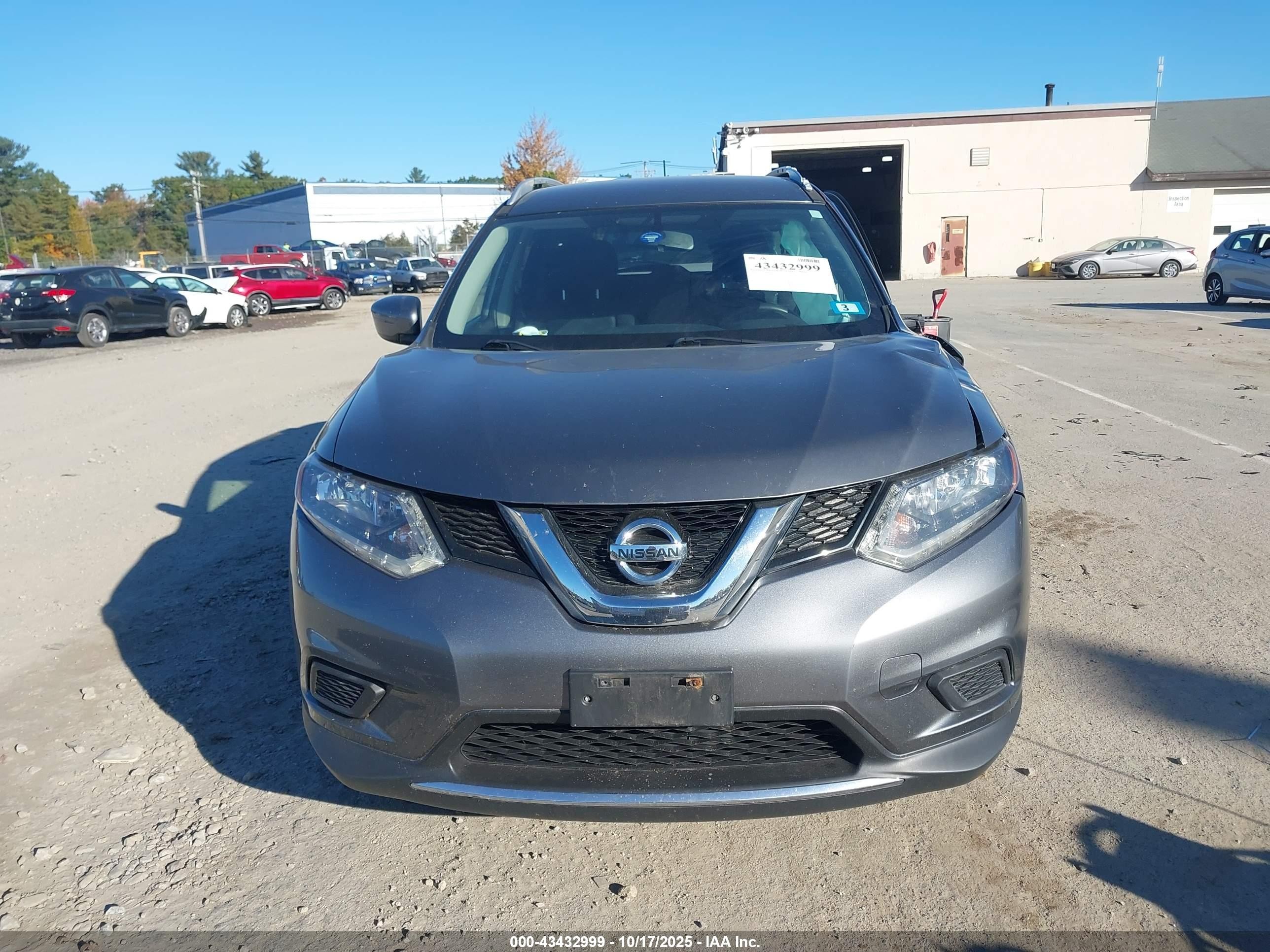 2016 Nissan Rogue S Gray vin: JN8AT2MV4GW148449