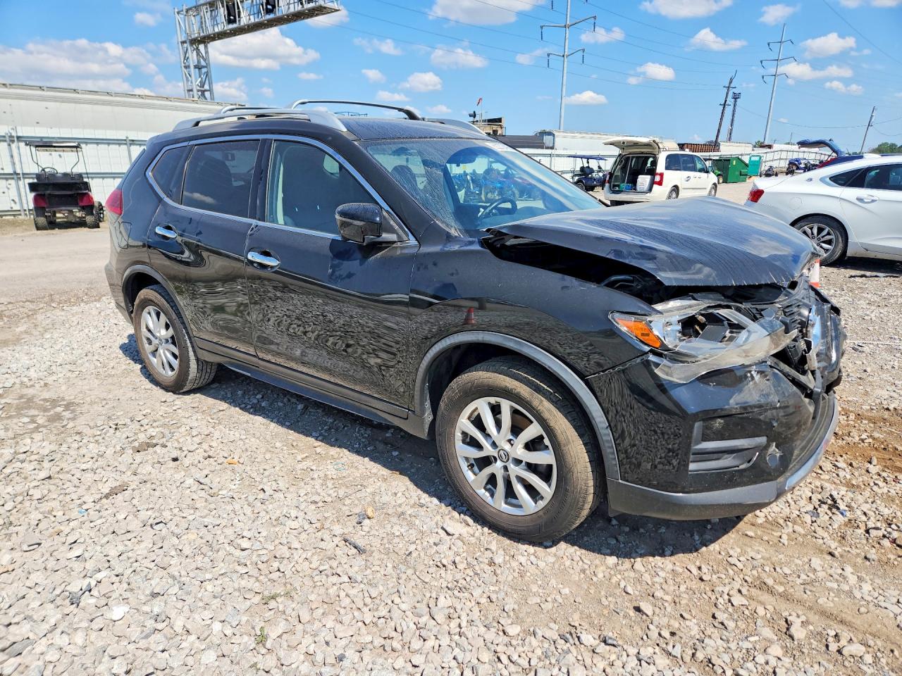 2017 Nissan Rogue Sv Black vin: JN8AT2MV4HW000142