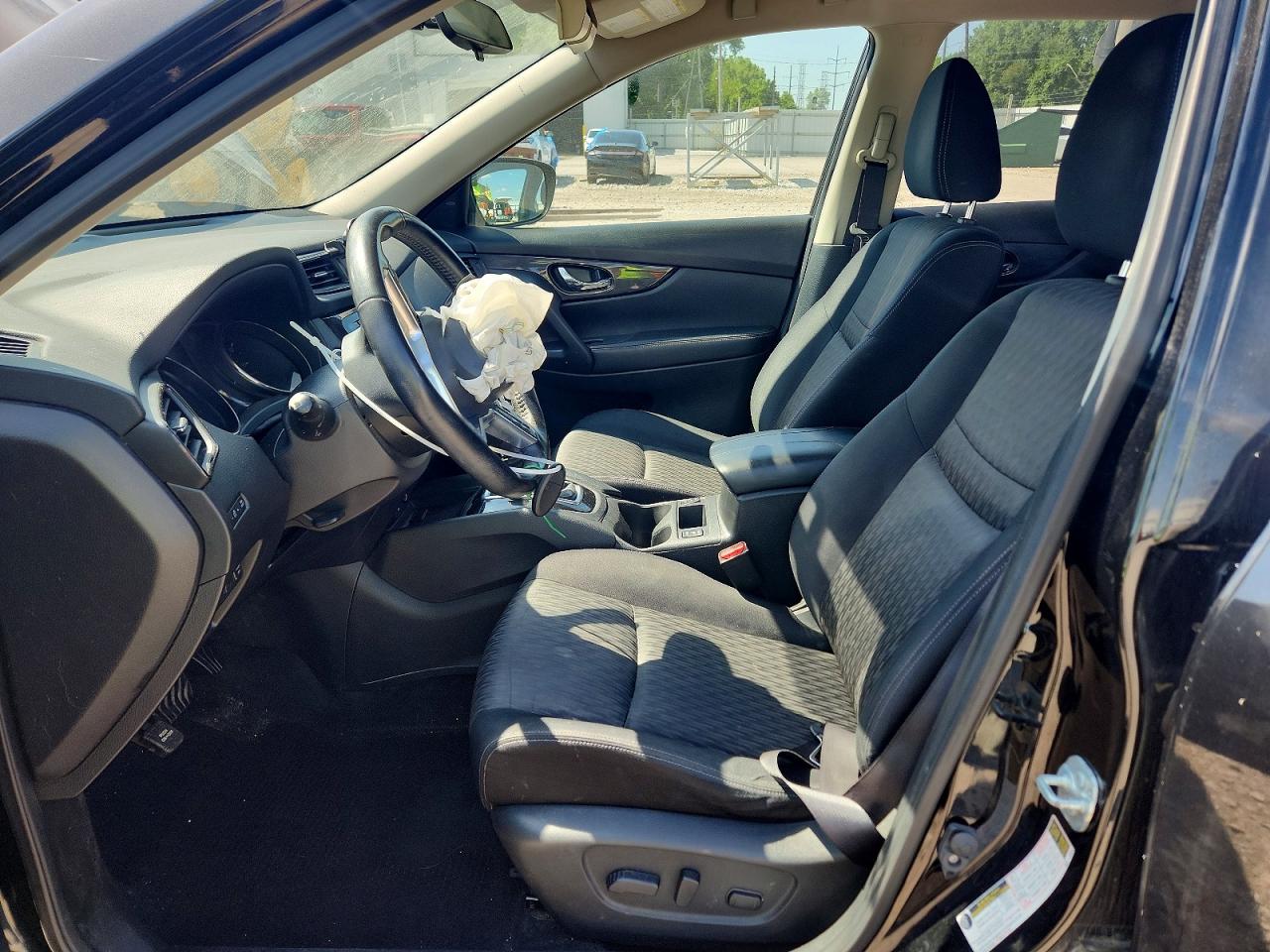 2017 Nissan Rogue Sv Black vin: JN8AT2MV4HW000142