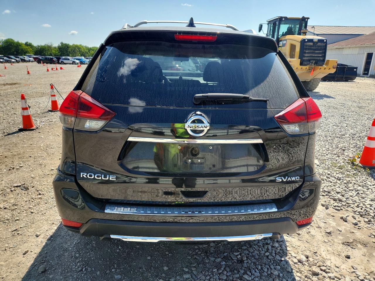 2017 Nissan Rogue Sv Black vin: JN8AT2MV4HW000142