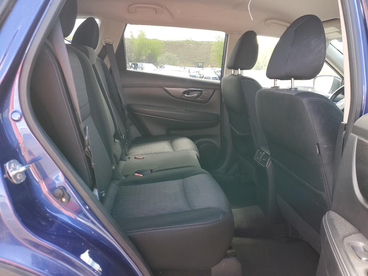 2017 Nissan Rogue S Blue vin: JN8AT2MV4HW024490