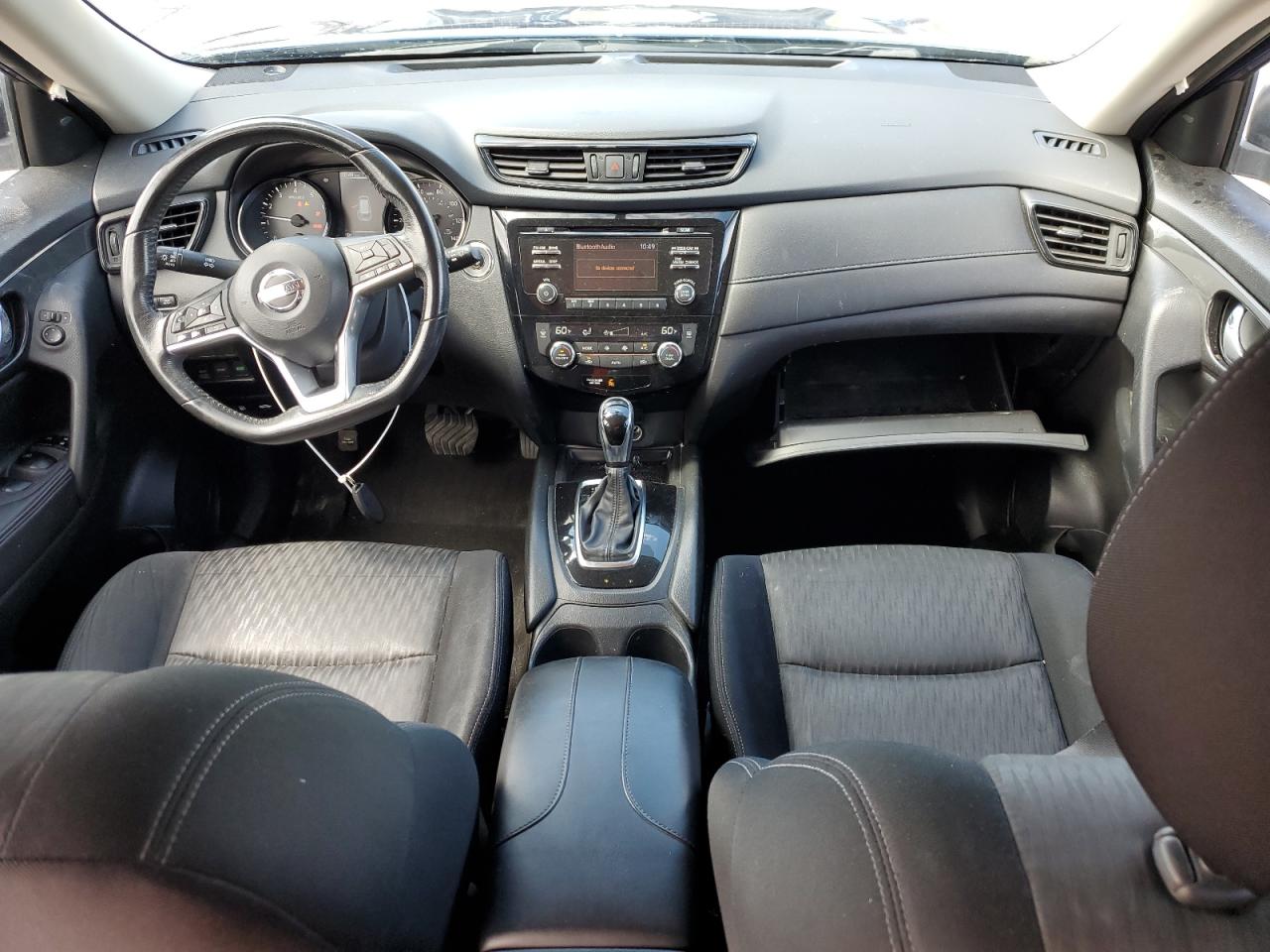 2017 Nissan Rogue S Blue vin: JN8AT2MV4HW024490