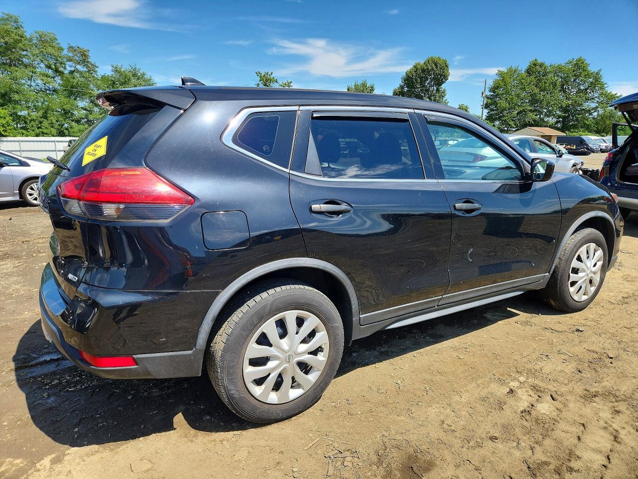 2017 Nissan Rogue S Black vin: JN8AT2MV4HW256149