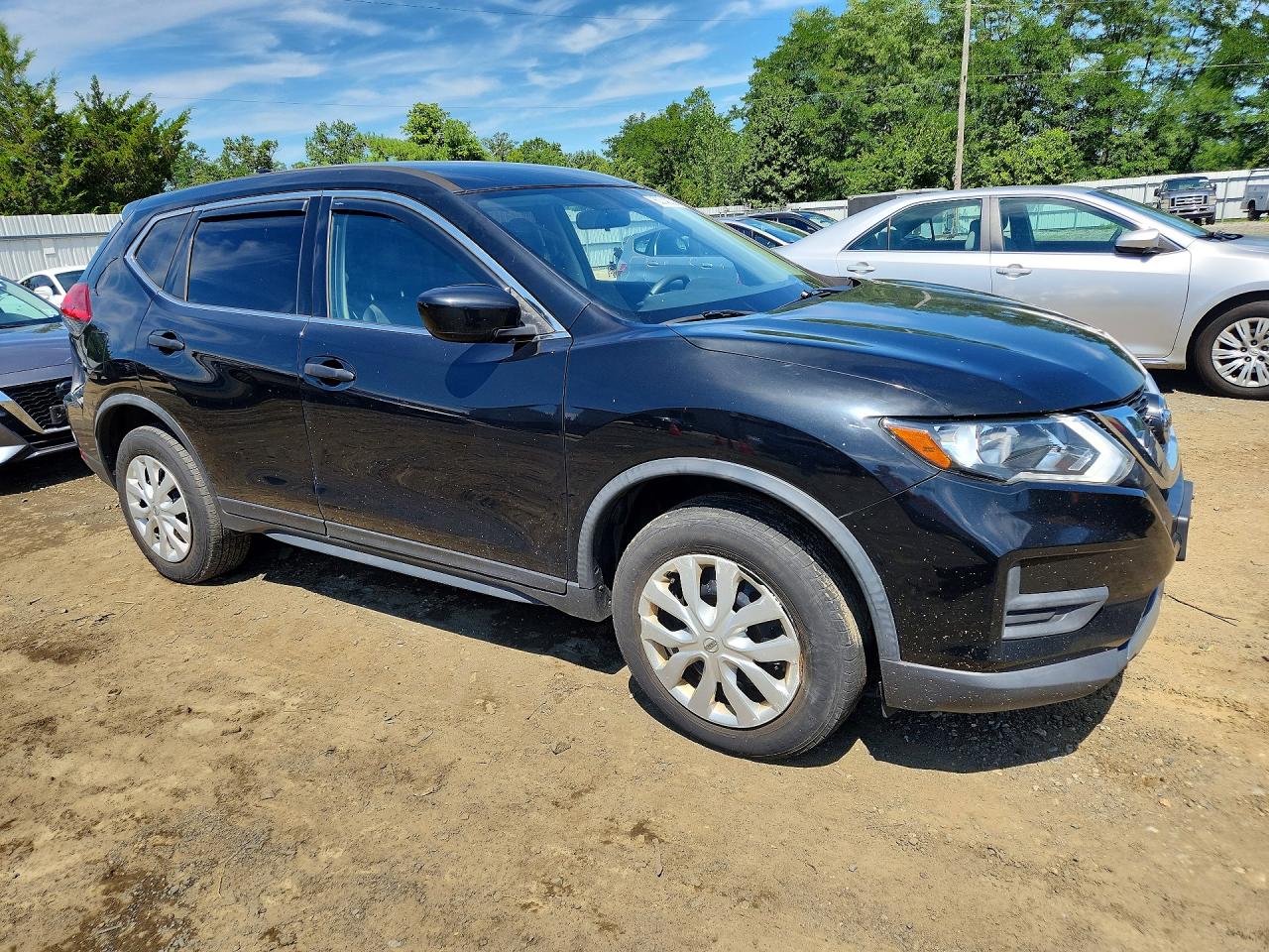 2017 Nissan Rogue S Black vin: JN8AT2MV4HW256149