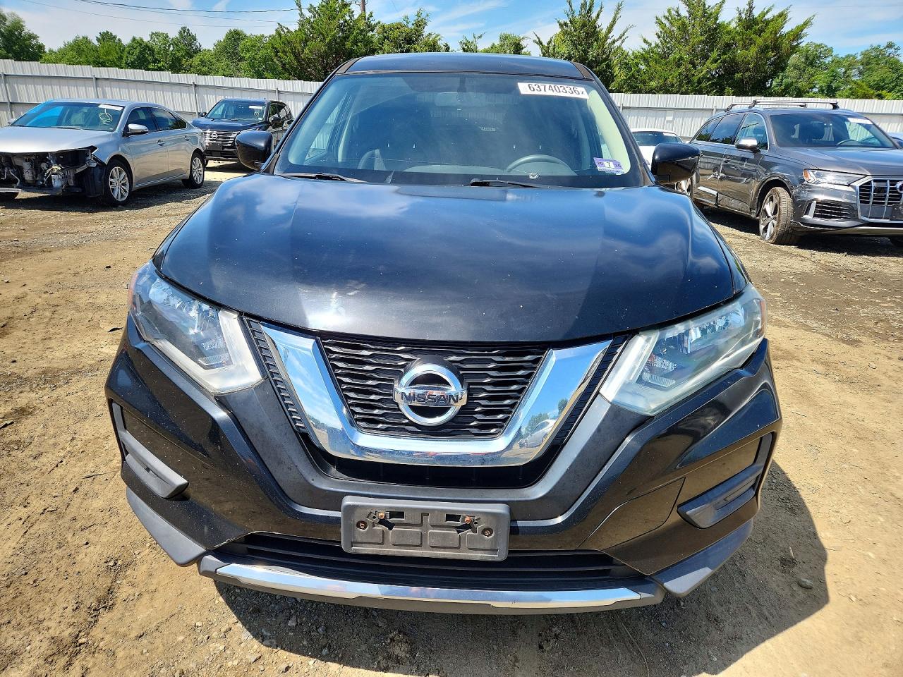 2017 Nissan Rogue S Black vin: JN8AT2MV4HW256149