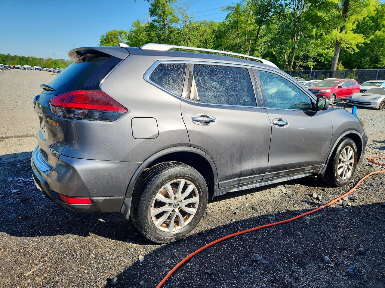 2018 Nissan Rogue Sv Gray vin: JN8AT2MV4JW309762