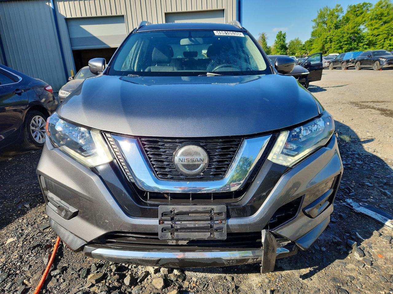 2018 Nissan Rogue Sv Gray vin: JN8AT2MV4JW309762
