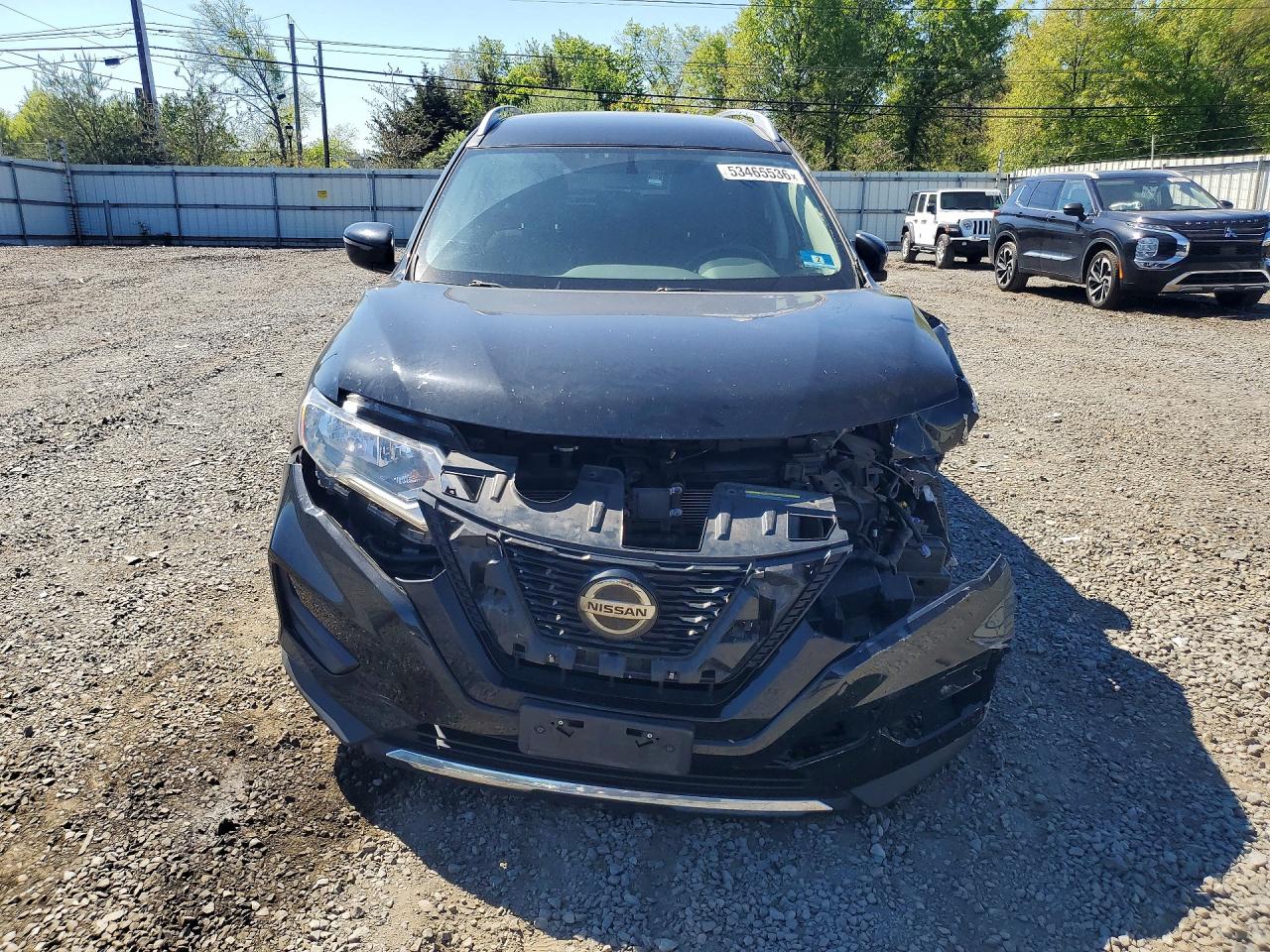 2018 Nissan Rogue Sv Black vin: JN8AT2MV4JW312841