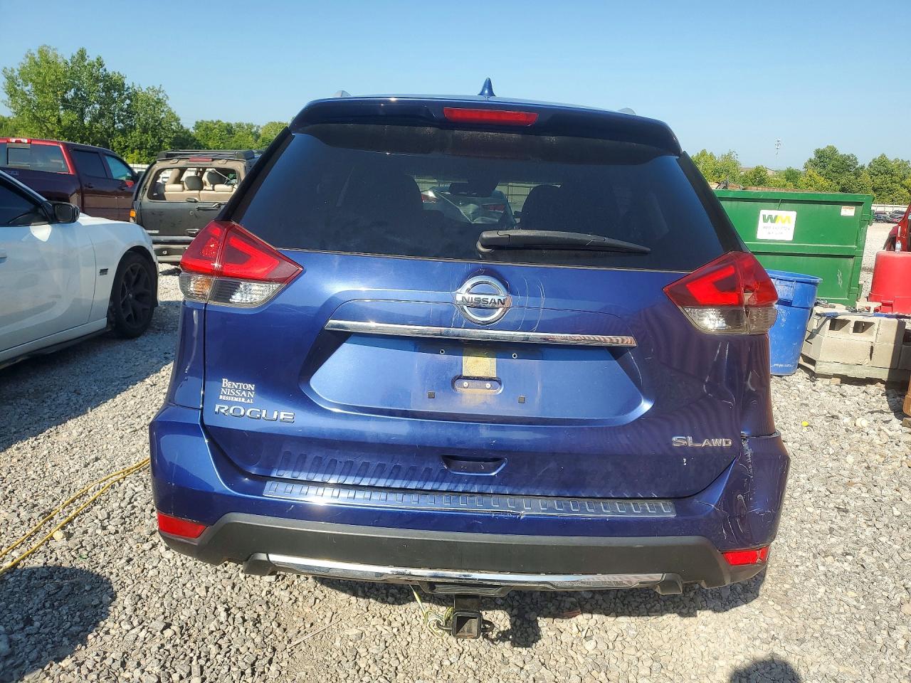 2018 Nissan Rogue Sl Blue vin: JN8AT2MV4JW322964