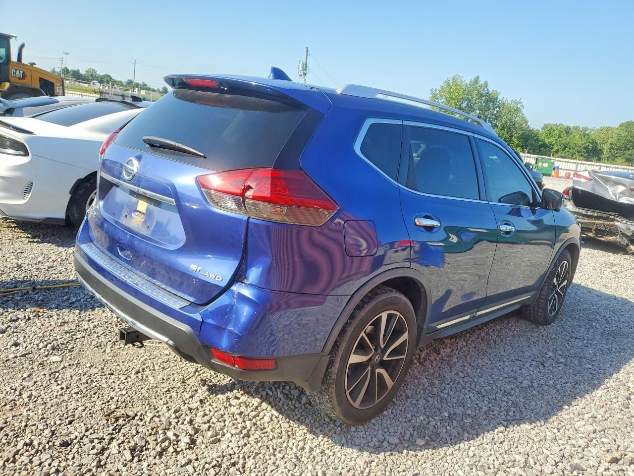2018 Nissan Rogue Sl Blue vin: JN8AT2MV4JW322964