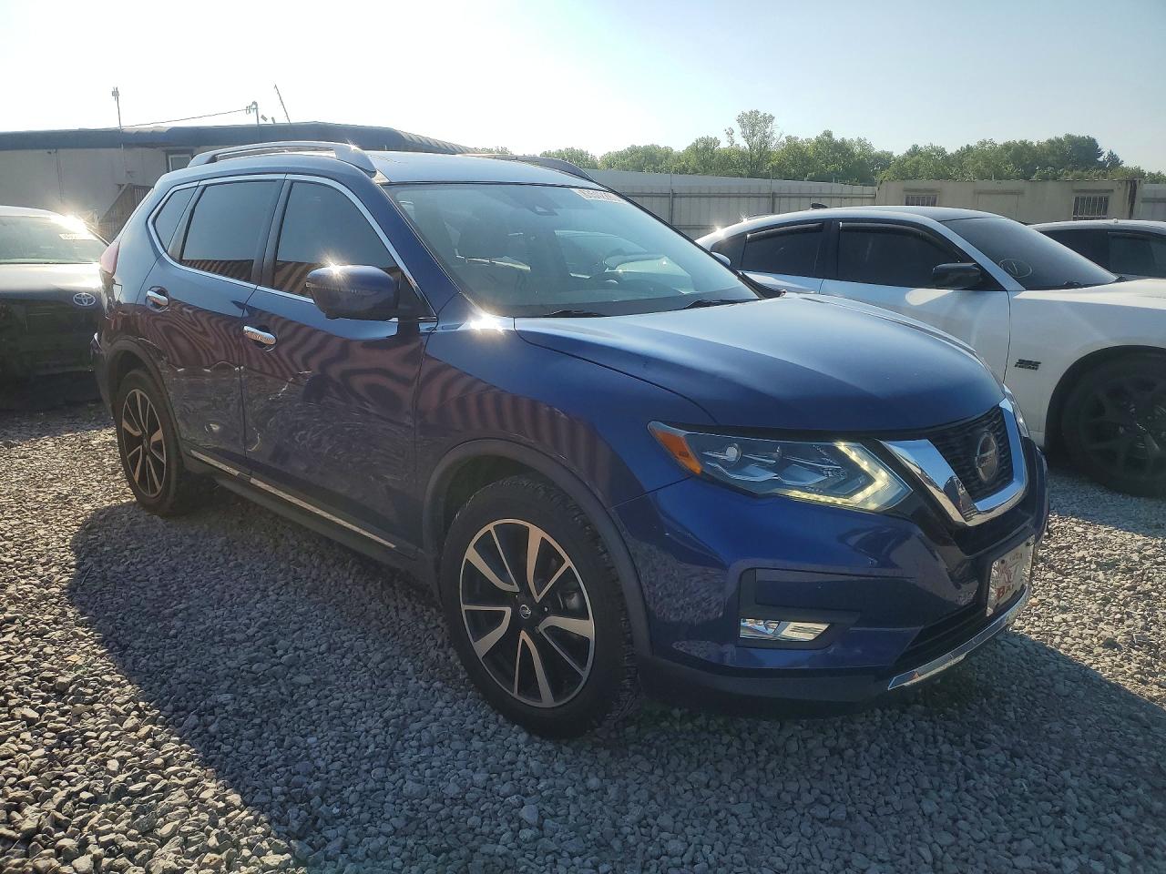 2018 Nissan Rogue Sl Blue vin: JN8AT2MV4JW322964