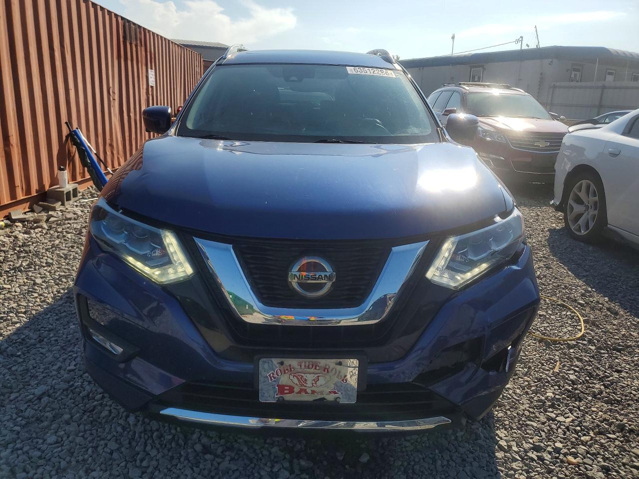 2018 Nissan Rogue Sl Blue vin: JN8AT2MV4JW322964