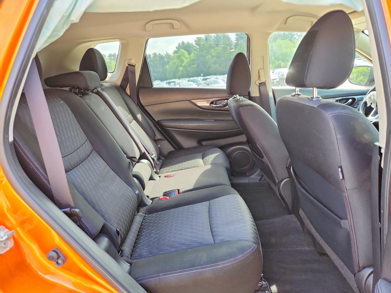 2019 Nissan Rogue Sv Orange vin: JN8AT2MV4KW380588