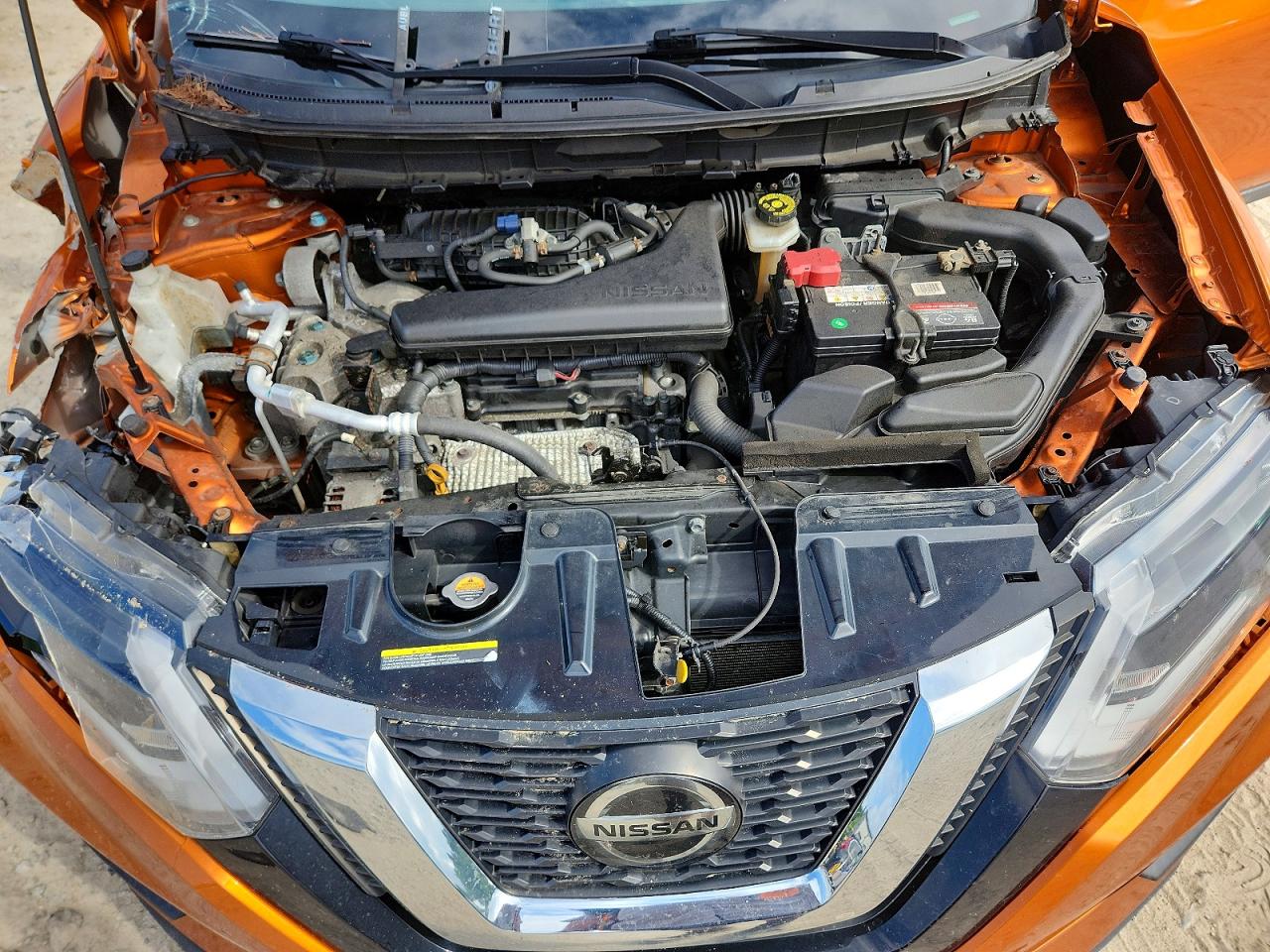 2019 Nissan Rogue Sv Orange vin: JN8AT2MV4KW380588