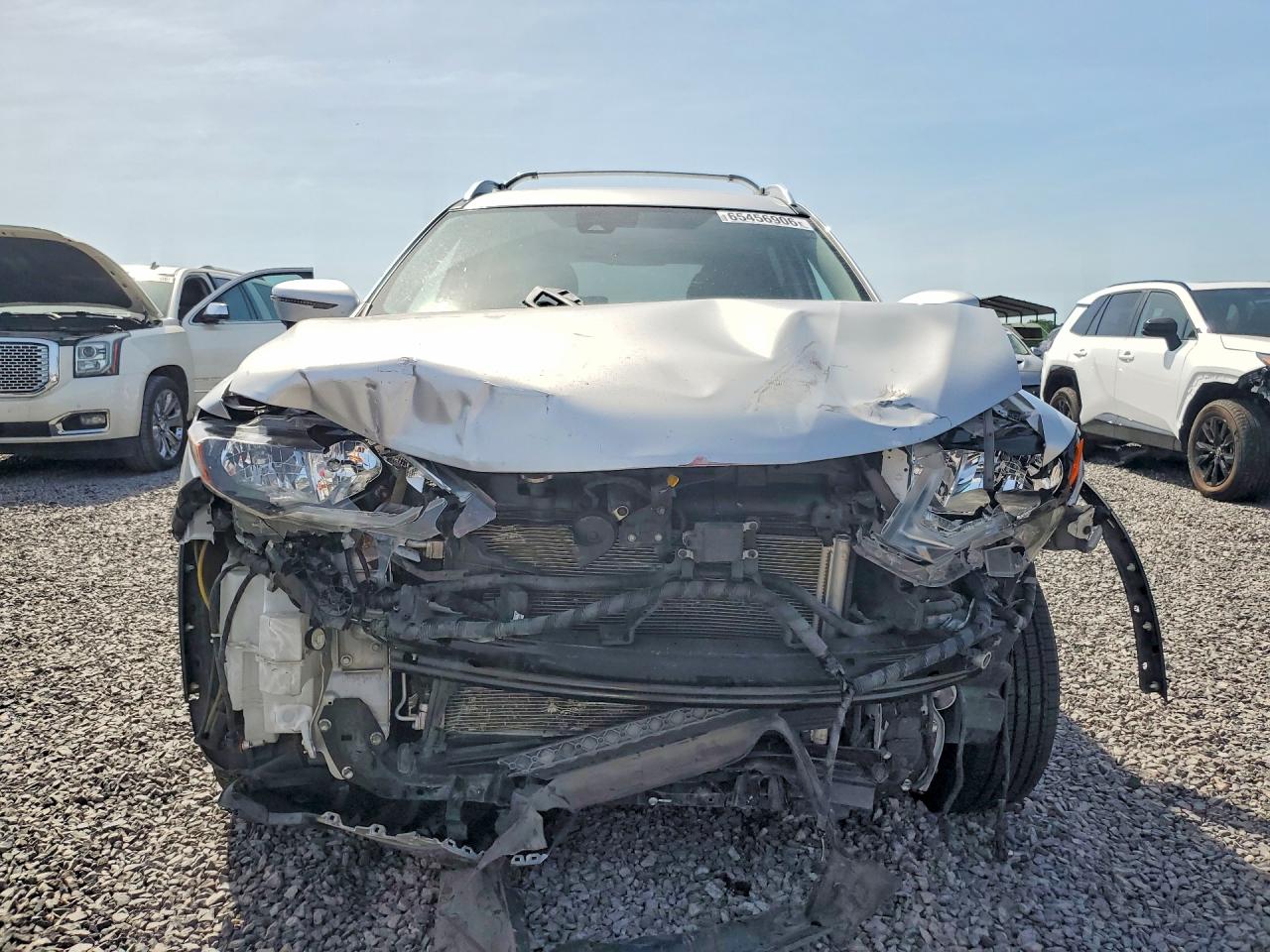 2019 Nissan Rogue Sv Silver vin: JN8AT2MV4KW401326