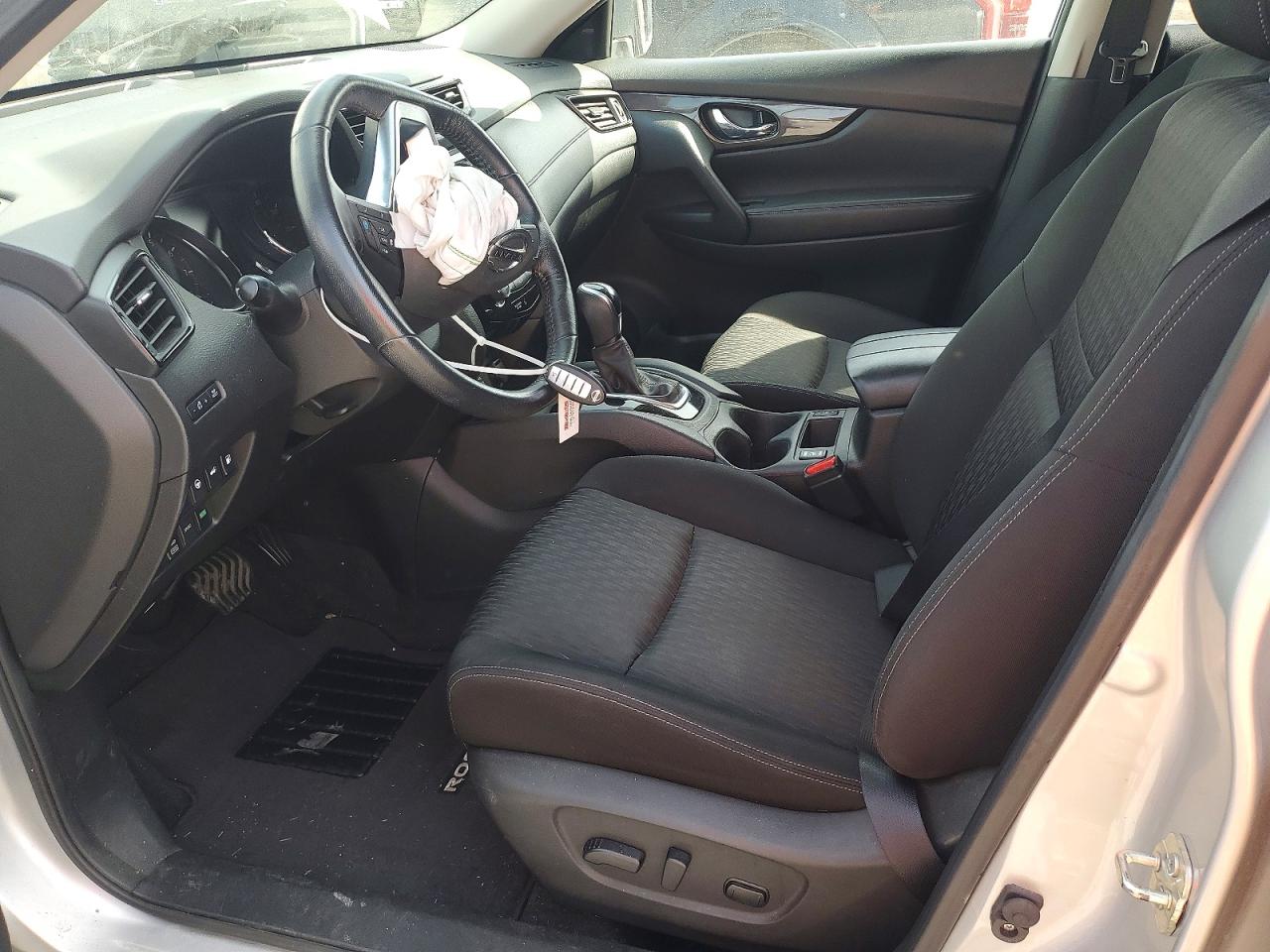 2019 Nissan Rogue Sv Silver vin: JN8AT2MV4KW401326