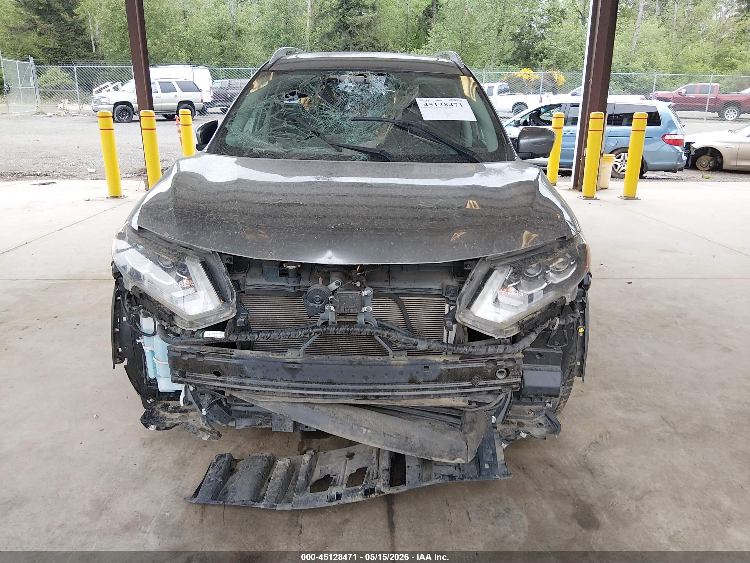 2018 Nissan Rogue Sl Серебряный vin: JN8AT2MV5JW325100