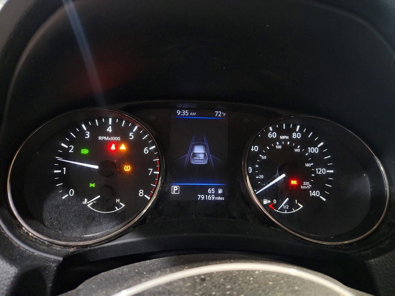 2019 Nissan Rogue Sv Черный vin: JN8AT2MV5KW379806