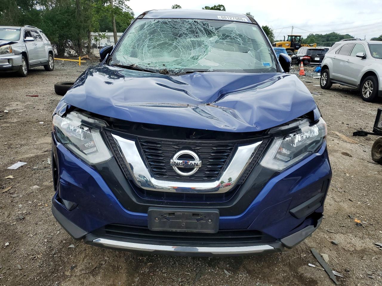 2017 Nissan Rogue S Blue vin: JN8AT2MV6HW002443
