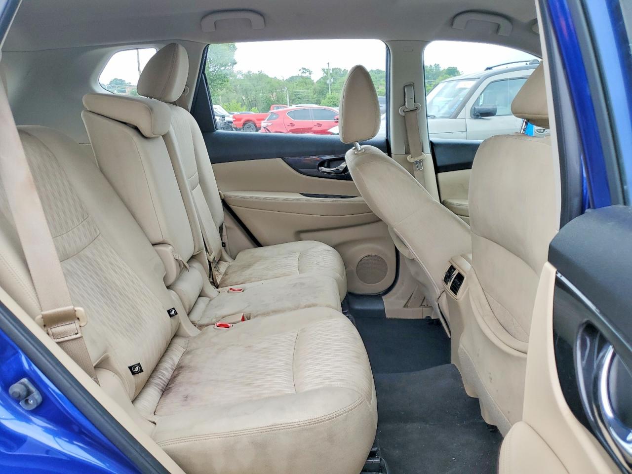 2017 Nissan Rogue S Blue vin: JN8AT2MV6HW002443