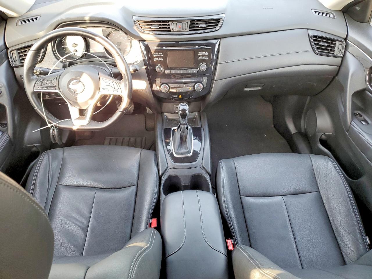 2017 Nissan Rogue Sv Red vin: JN8AT2MV6HW253849
