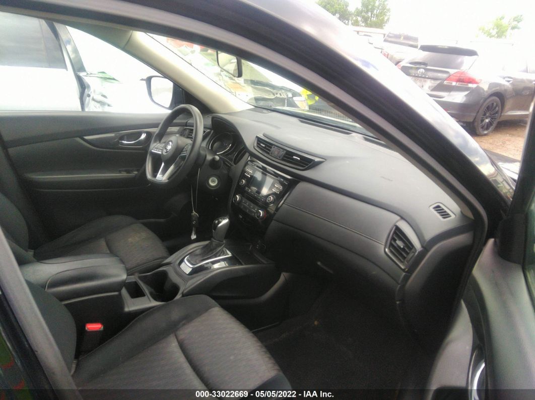 2017 Nissan Rogue S/sl/sv Black vin: JN8AT2MV6HW262180