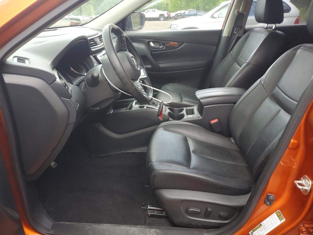 2018 Nissan Rogue Sl Оранжевый vin: JN8AT2MV6JW306958