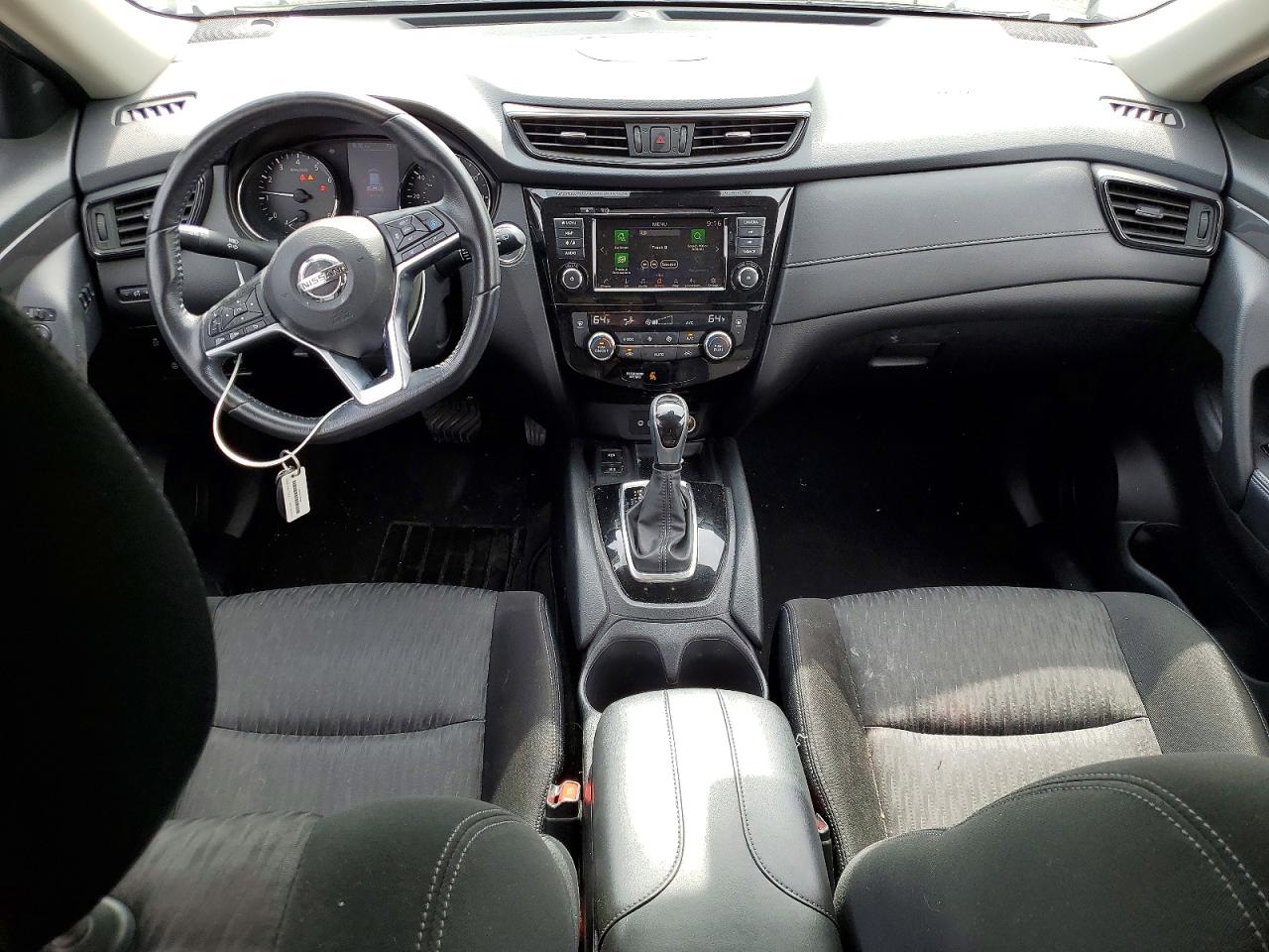 2019 Nissan Rogue Sv Gray vin: JN8AT2MV6KW400422