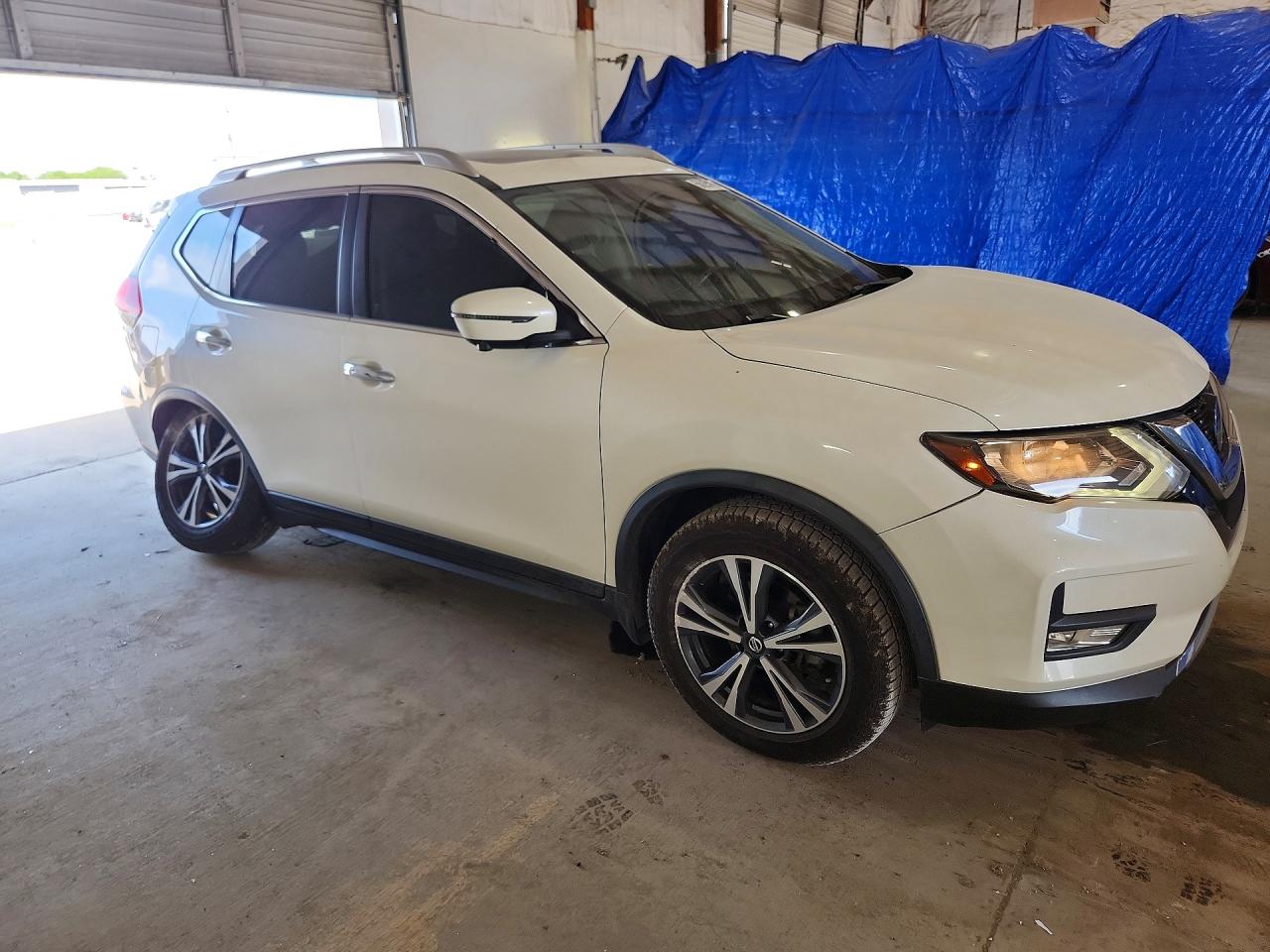 2020 Nissan Rogue Sv White vin: JN8AT2MV6LW105483