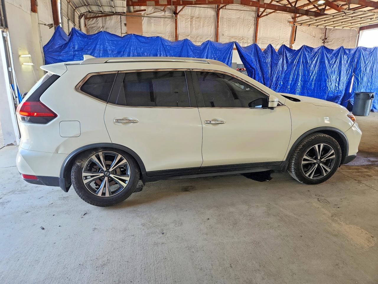 2020 Nissan Rogue Sv White vin: JN8AT2MV6LW105483