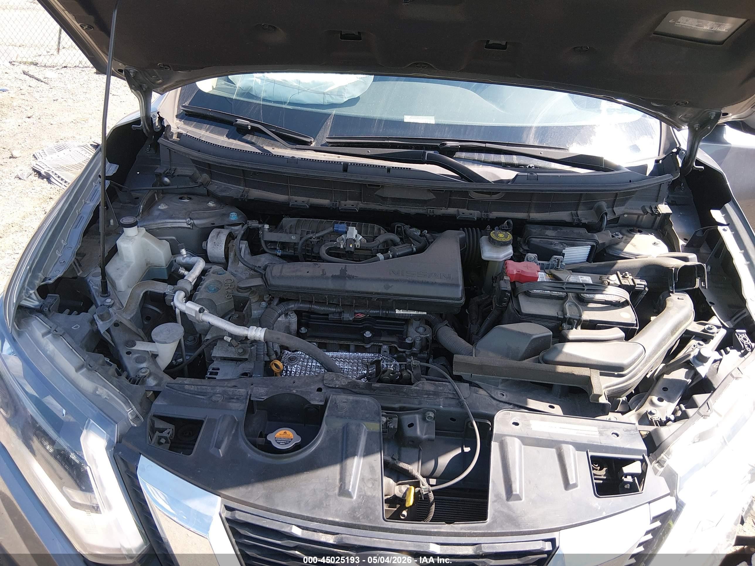 2020 Nissan Rogue Sv Intelligent Awd Gray vin: JN8AT2MV6LW105869