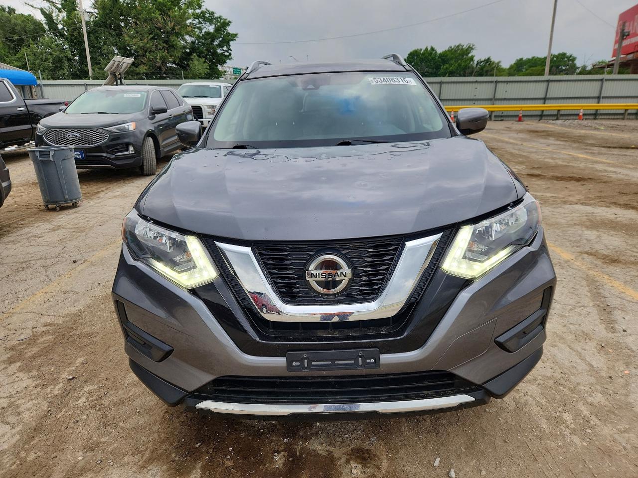 2020 Nissan Rogue Sv Gray vin: JN8AT2MV6LW144669