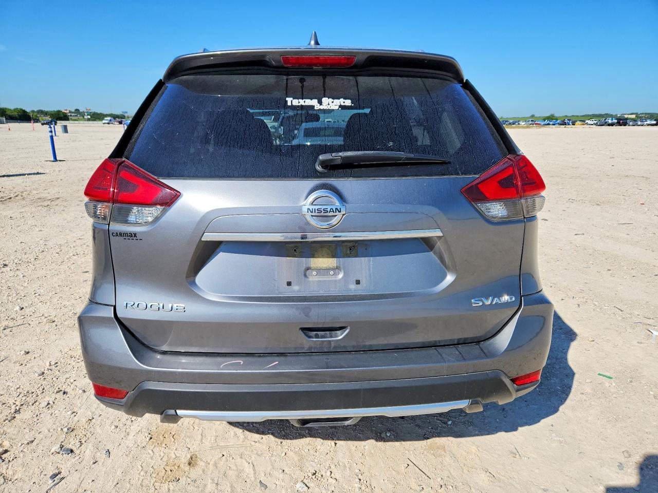 2017 Nissan Rogue Sv Gray vin: JN8AT2MV7HW256906
