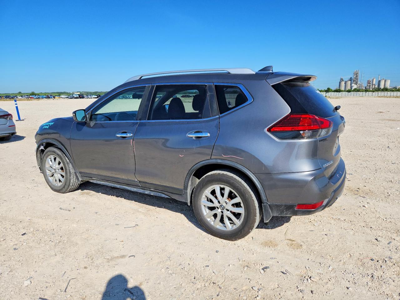 2017 Nissan Rogue Sv Gray vin: JN8AT2MV7HW256906