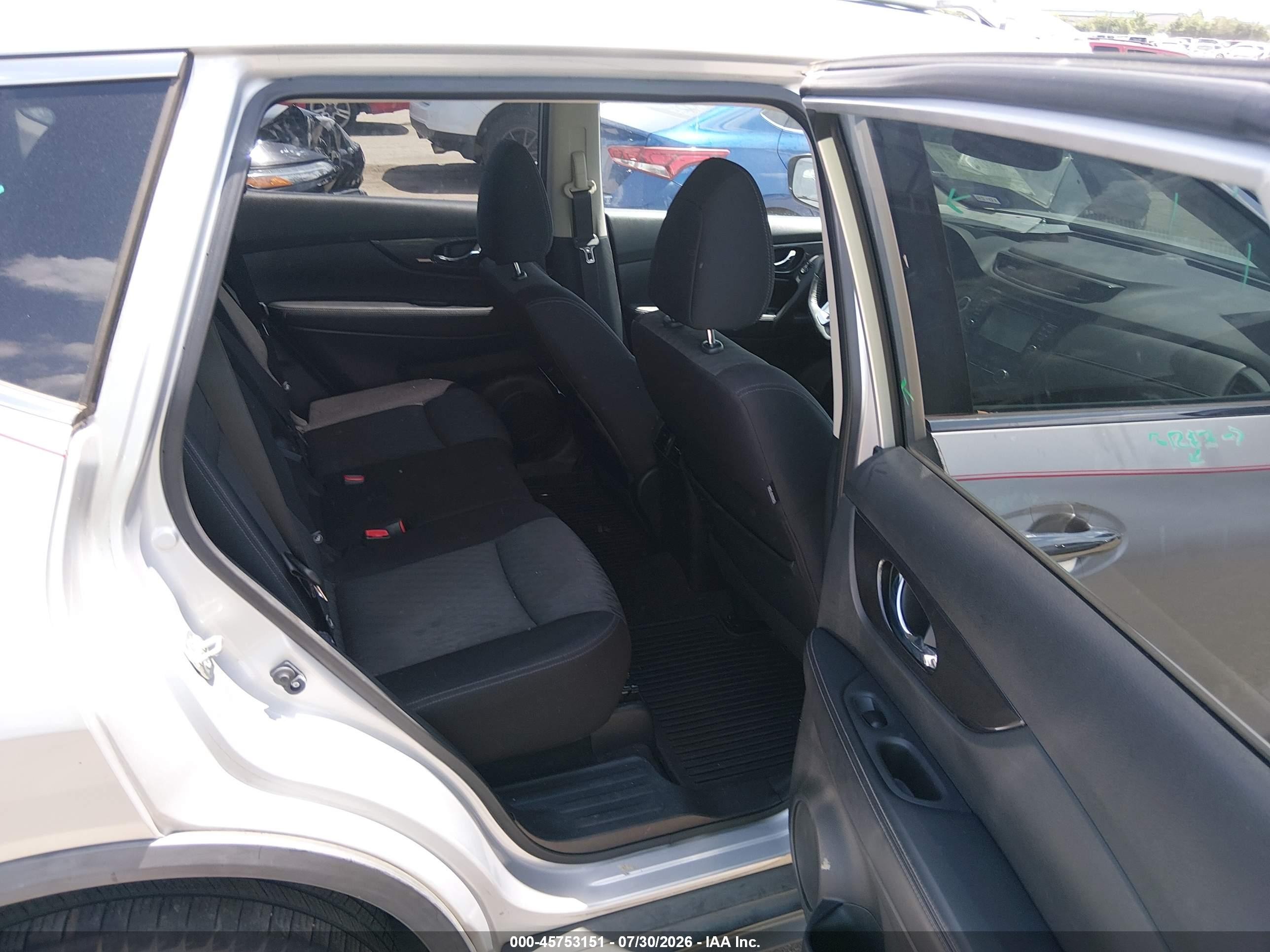 2017 Nissan Rogue Sv Gray vin: JN8AT2MV7HW283684