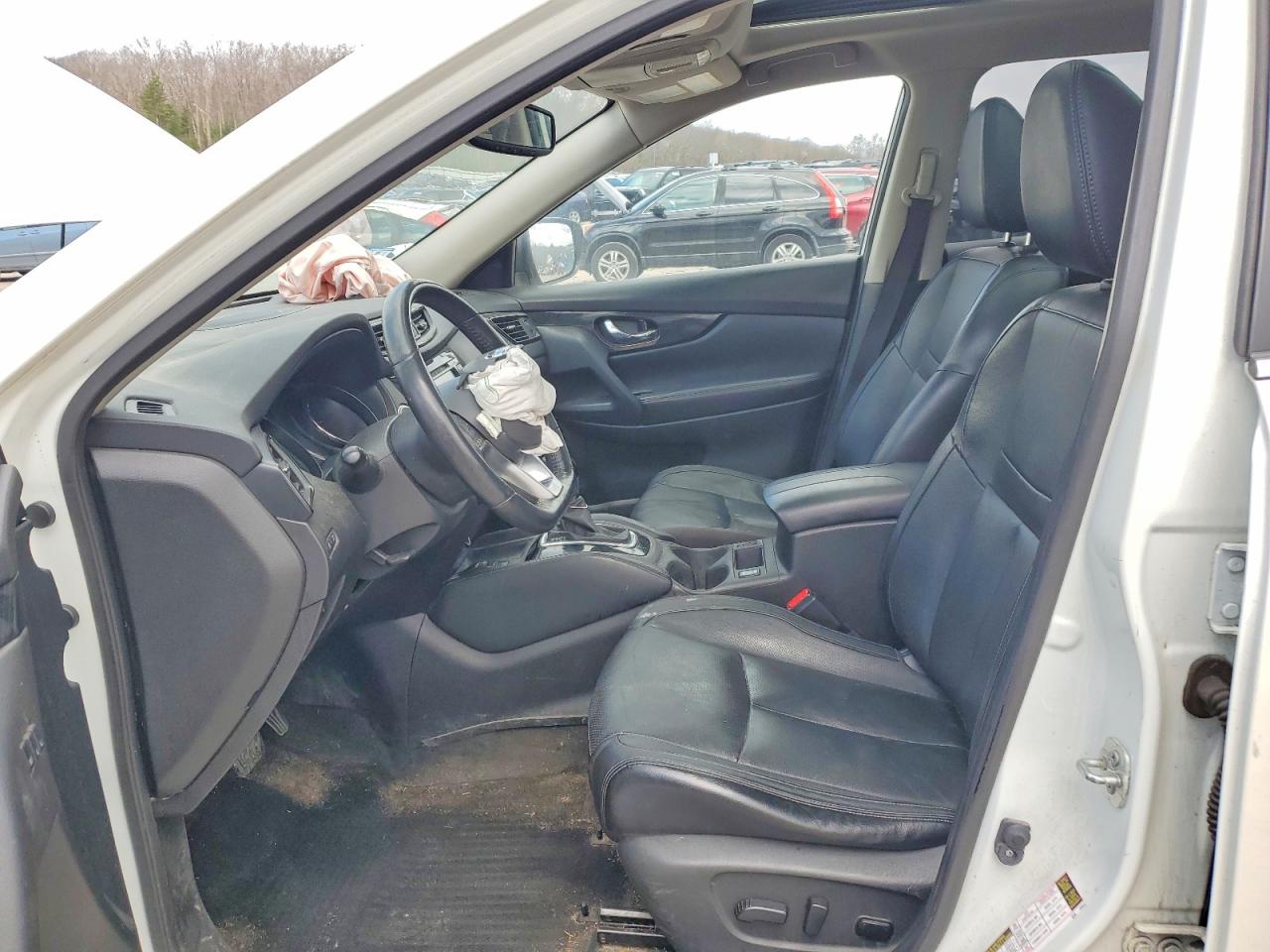 2018 Nissan Rogue Sl White vin: JN8AT2MV7JW323641