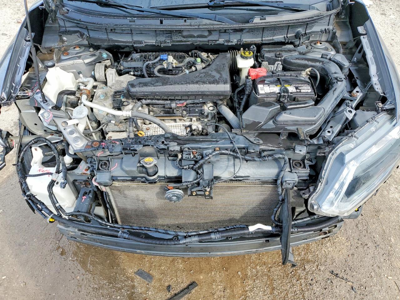 2016 Nissan Rogue S Серый vin: JN8AT2MV8GW130309