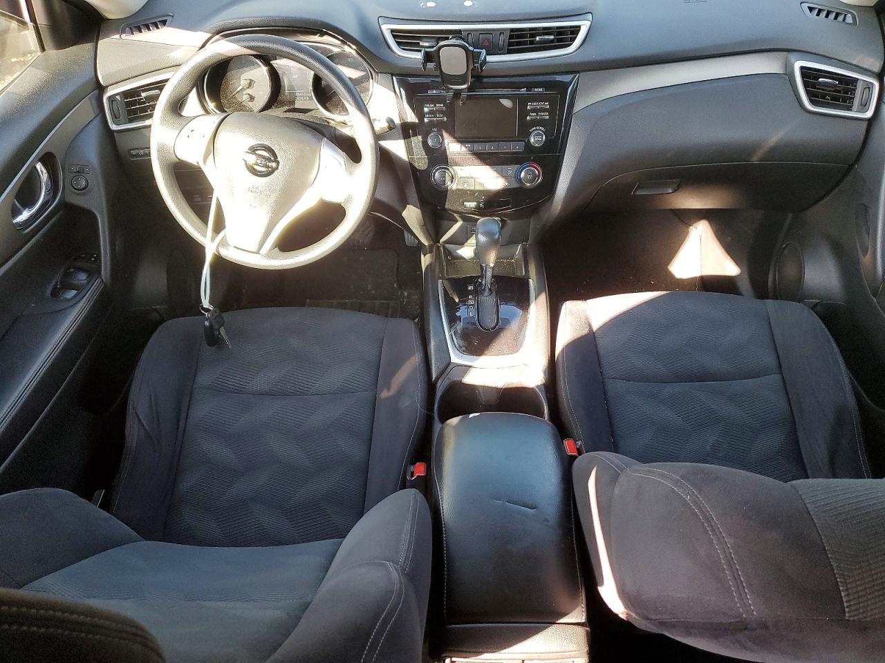2016 Nissan Rogue S Black vin: JN8AT2MV8GW150897