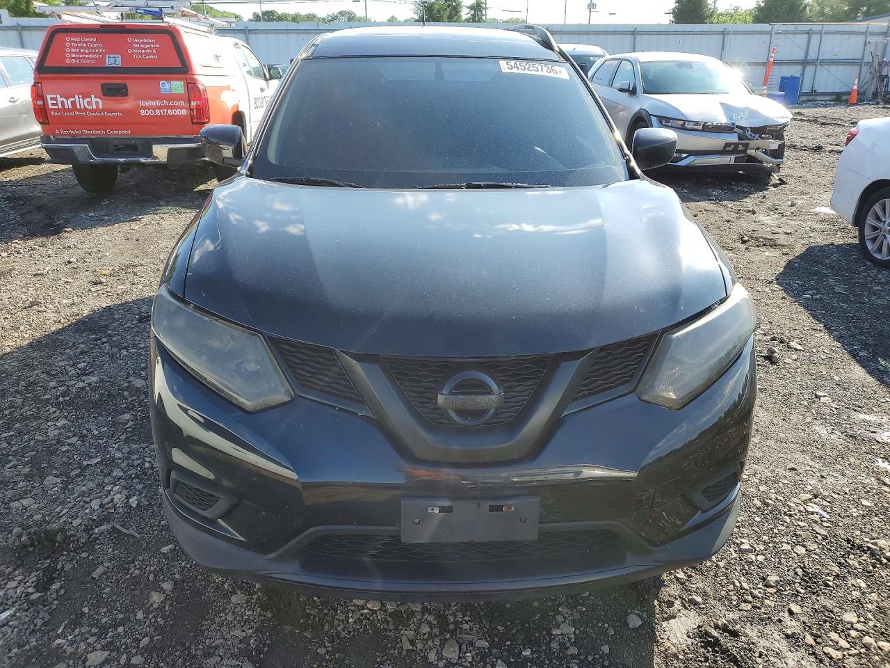 2016 Nissan Rogue S Black vin: JN8AT2MV8GW150897