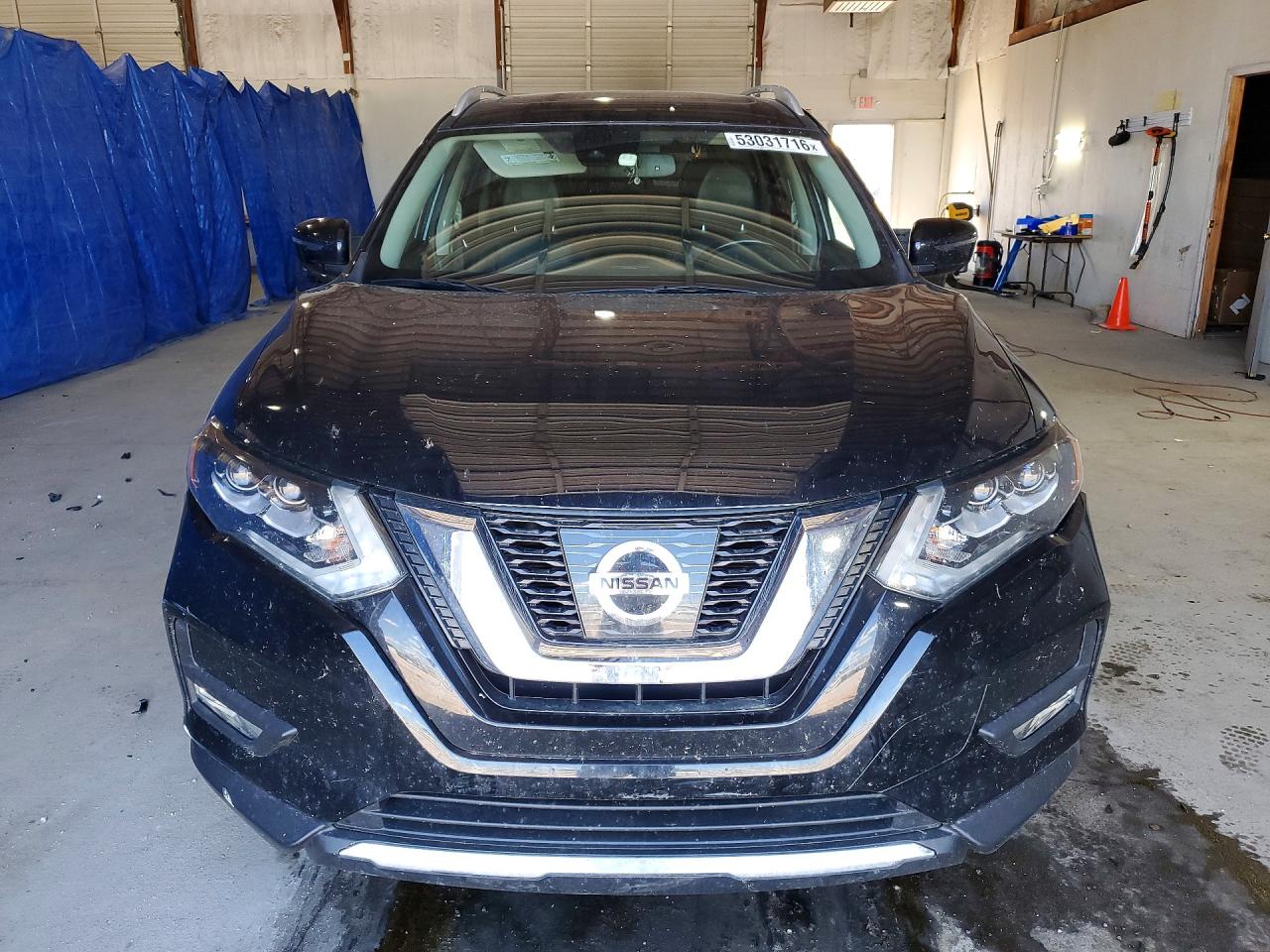 2017 Nissan Rogue Sl Black vin: JN8AT2MV8HW258809