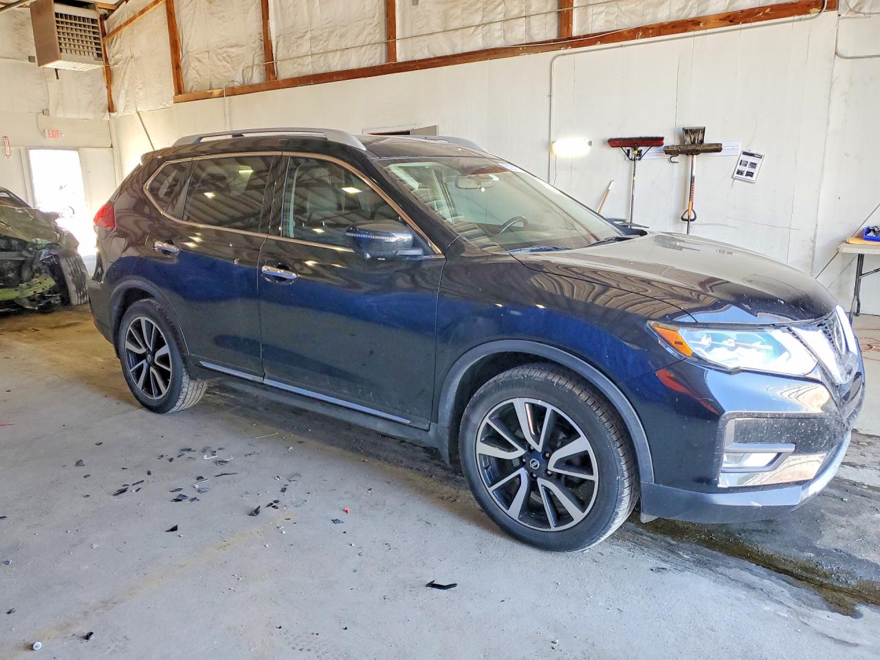 2017 Nissan Rogue Sl Black vin: JN8AT2MV8HW258809