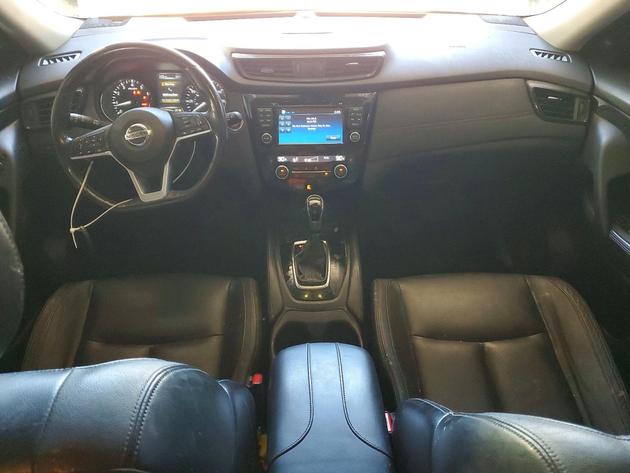 2017 Nissan Rogue Sl Black vin: JN8AT2MV8HW258809