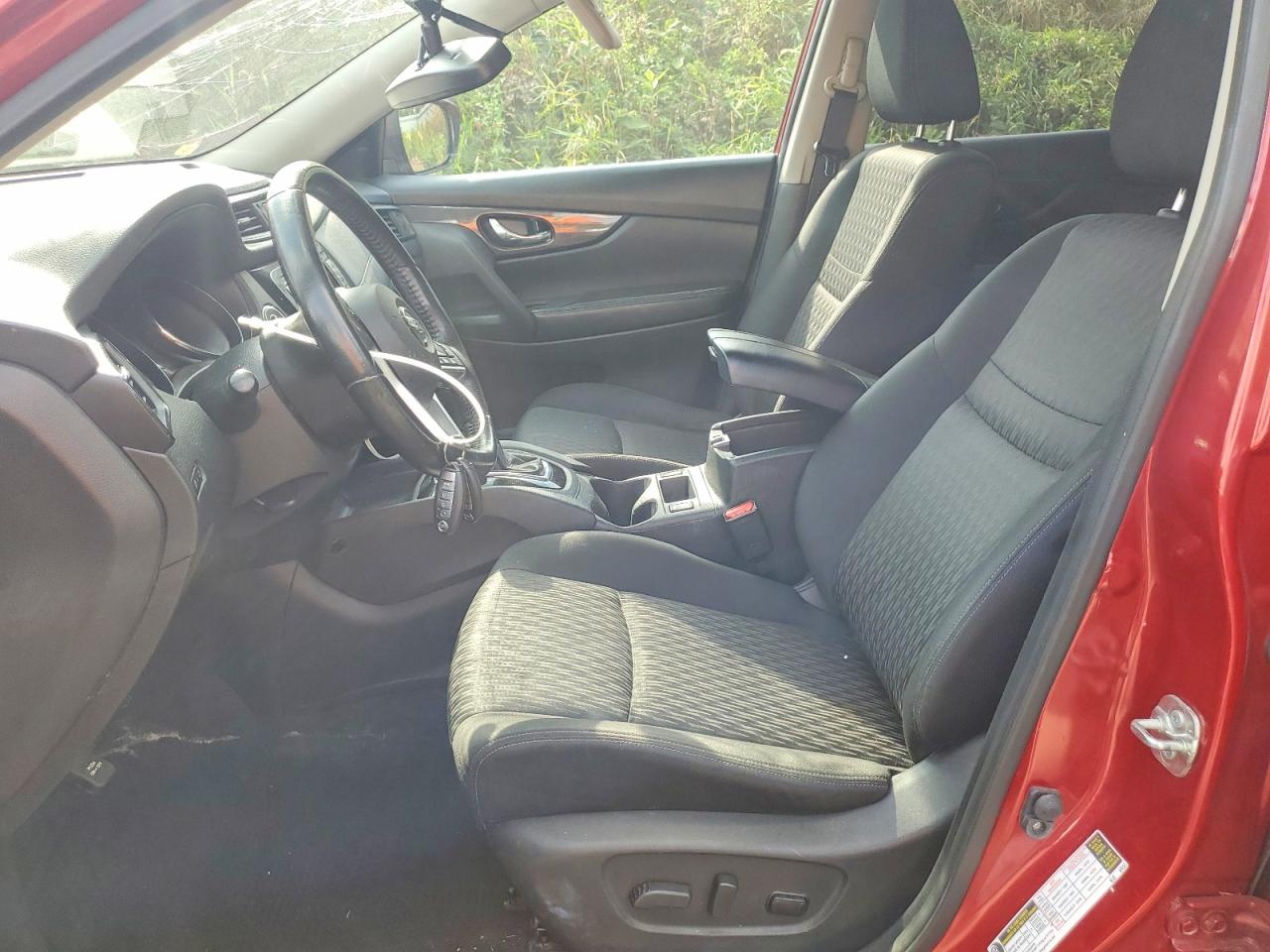2017 Nissan Rogue Sv Red vin: JN8AT2MV8HW284553