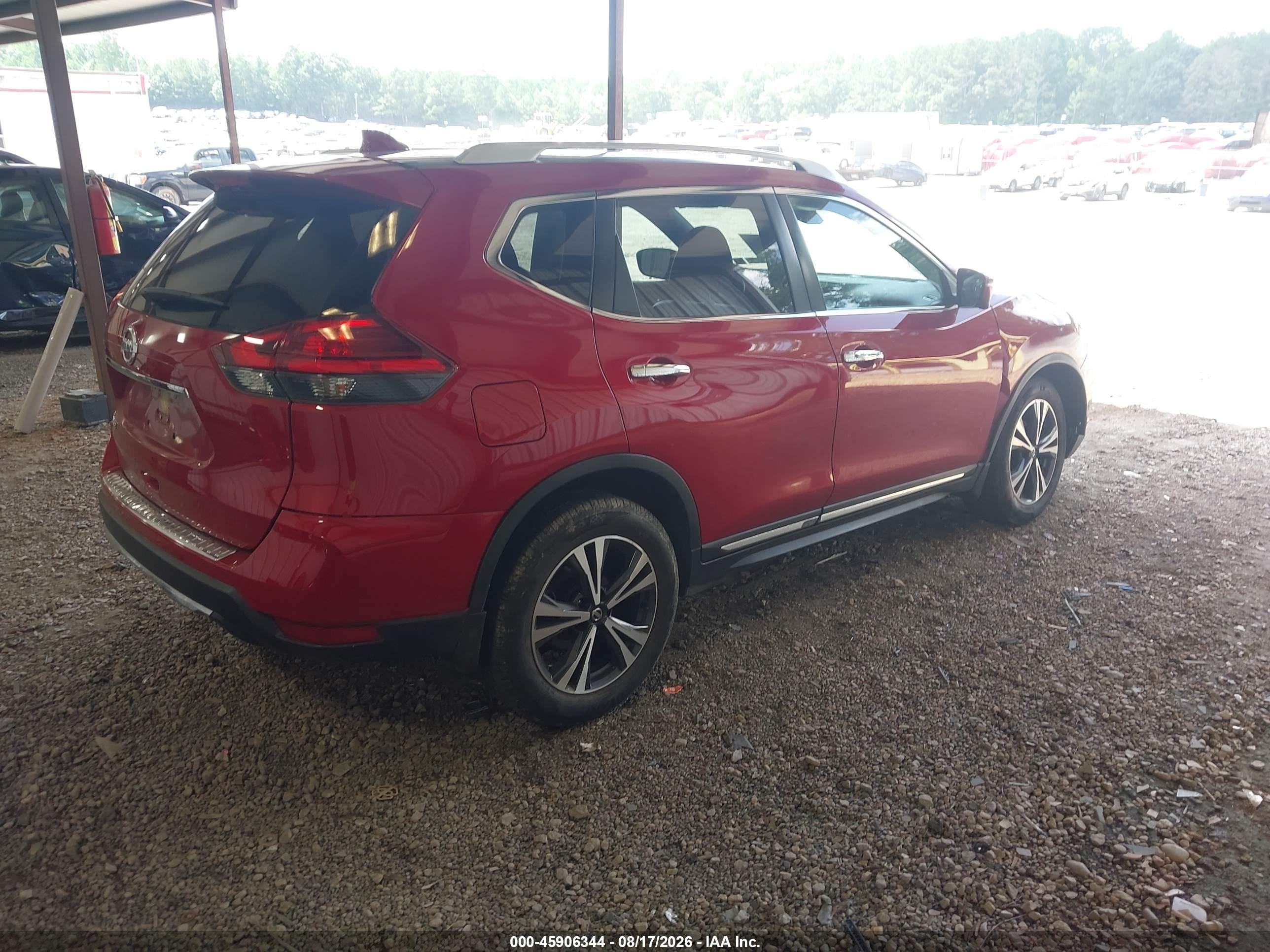 2017 Nissan Rogue Sl Red vin: JN8AT2MV8HW284729