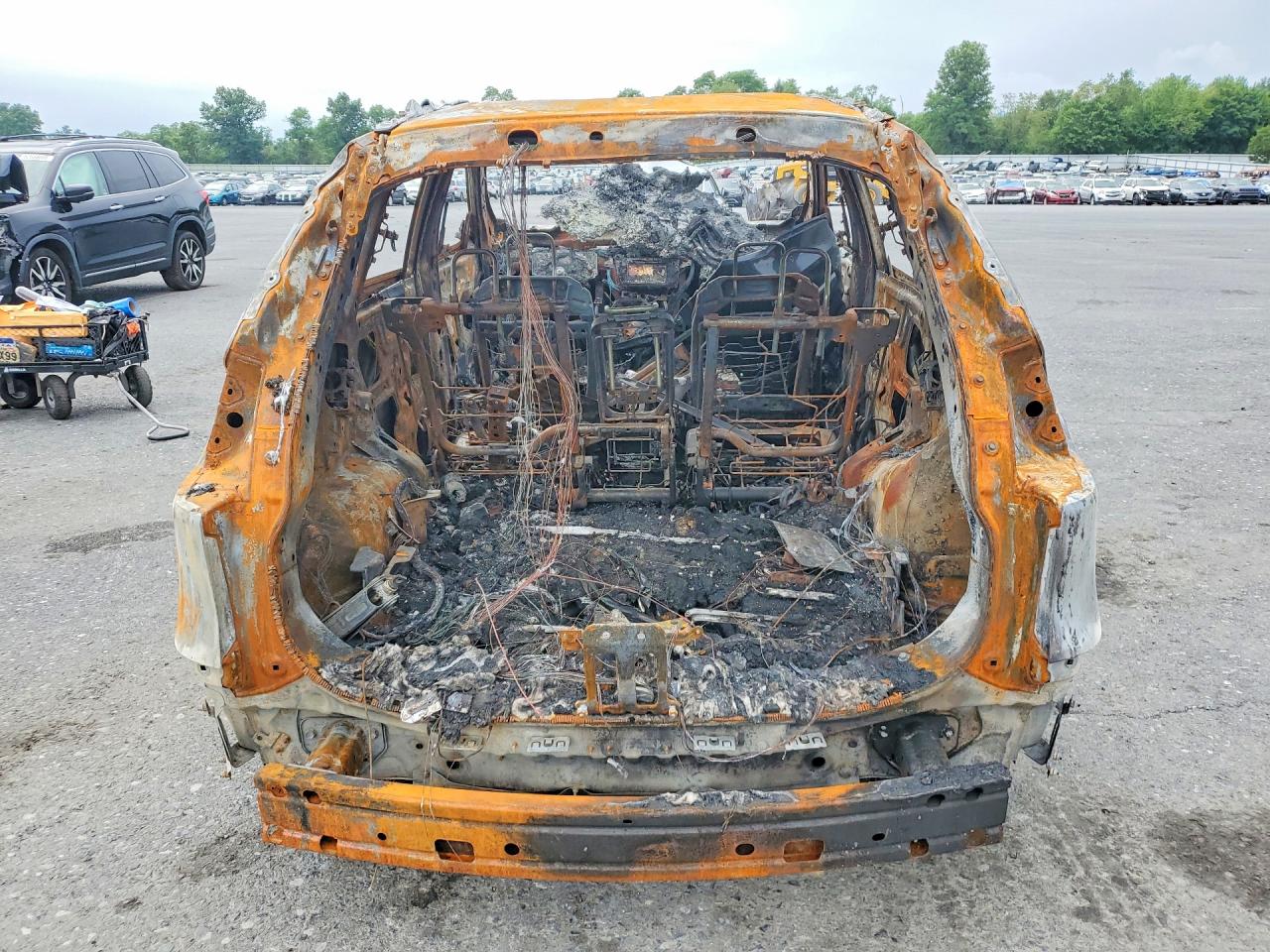 2019 Nissan Rogue Sv Burn vin: JN8AT2MV8KW392968