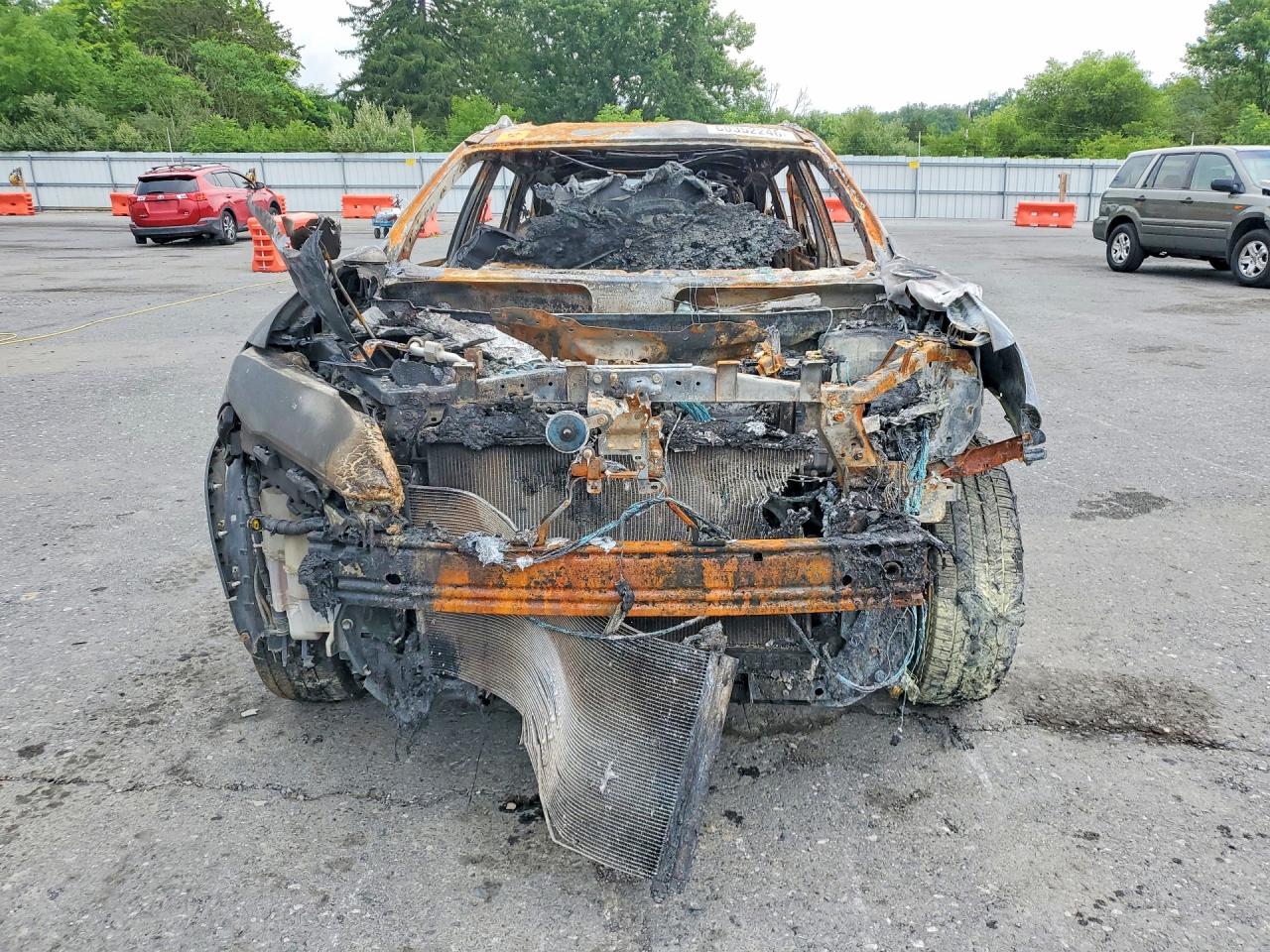 2019 Nissan Rogue Sv Burn vin: JN8AT2MV8KW392968